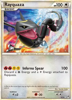 Pokémon-Karte Rayquaza SL10