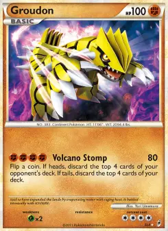 Pokémon-Karte Groudon SL4