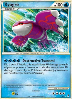 Pokémon-Karte Kyogre SL6