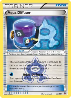 Pokémon-Karte Aqua Diffuser 023/034
