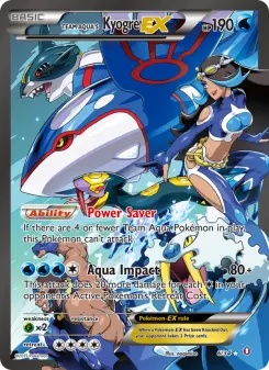 Pokémon-Karte Team Aqua's Kyogre EX 006/034