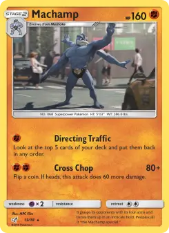 Pokémon-Karte Machamp 013/018