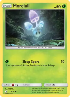 Pokémon-Karte Morelull 003/018