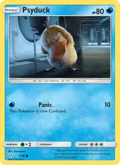 Pokémon-Karte Psyduck 007/018