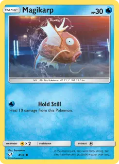 Pokémon-Karte Magikarp 008/018