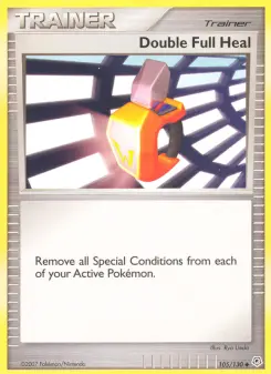 Pokémon-Karte Double Full Heal 105/130