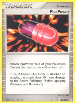 Pokémon-Karte PlusPower 109/130