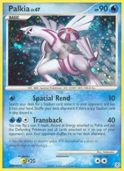 Pokémon-Karte Palkia 011/130