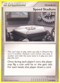 Pokémon-Karte Speed Stadium 114/130