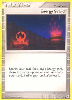 Pokémon-Karte Energy Search 117/130
