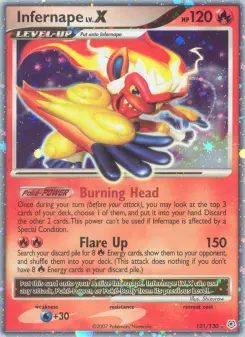 Pokémon-Karte Infernape 121/130