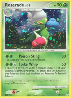 Pokémon-Karte Roserade 013/130
