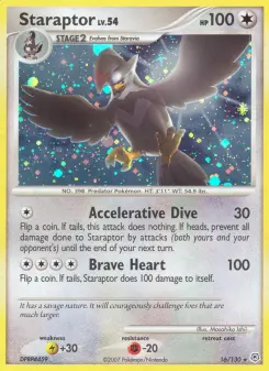 Pokémon-Karte Staraptor 016/130