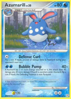 Pokémon-Karte Azumarill 018/130