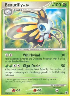Pokémon-Karte Beautifly 019/130