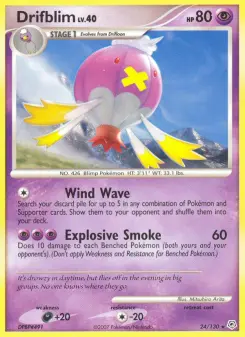 Pokémon-Karte Drifblim 024/130