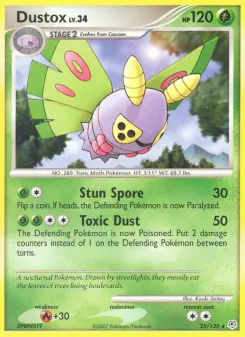 Pokémon-Karte Dustox 025/130