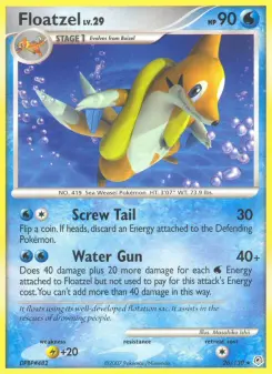 Pokémon-Karte Floatzel 026/130