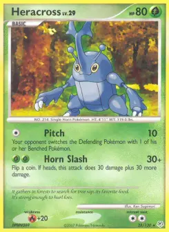 Pokémon-Karte Heracross 028/130