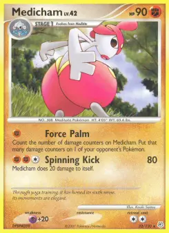 Pokémon-Karte Medicham 032/130