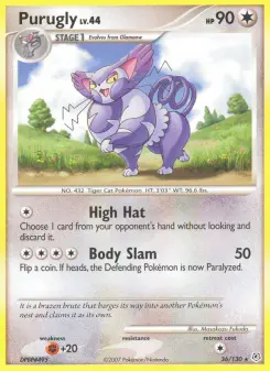 Pokémon-Karte Purugly 036/130