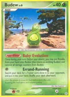Pokémon-Karte Budew 043/130