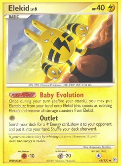 Pokémon-Karte Elekid 048/130