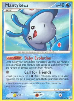 Pokémon-Karte Mantyke 055/130