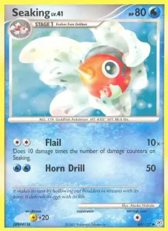 Pokémon-Karte Seaking 062/130