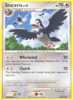 Pokémon-Karte Staravia 064/130