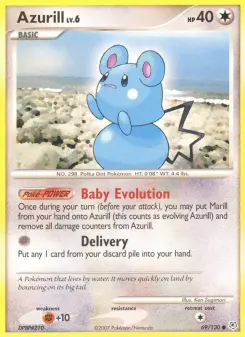 Pokémon-Karte Azurill 069/130