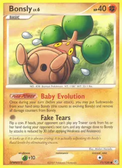 Pokémon-Karte Bonsly 071/130