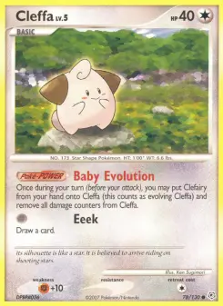 Pokémon-Karte Cleffa 078/130