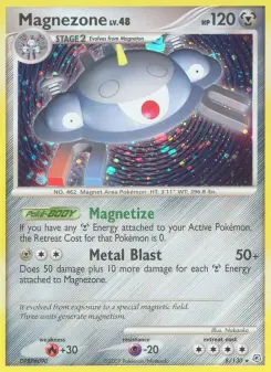 Pokémon-Karte Magnezone 008/130