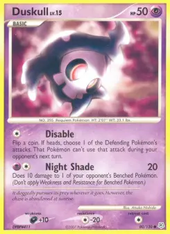 Pokémon-Karte Duskull 080/130