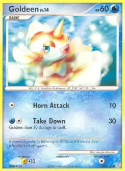 Pokémon-Karte Goldeen 084/130