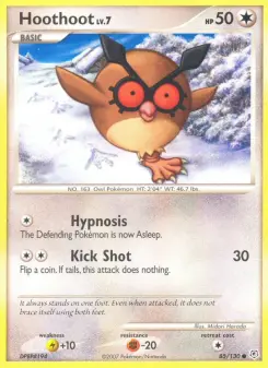 Pokémon-Karte Hoothoot 085/130