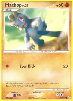 Pokémon-Karte Machop 086/130