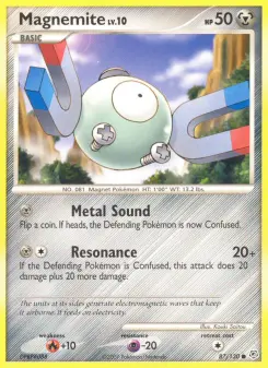 Pokémon-Karte Magnemite 087/130