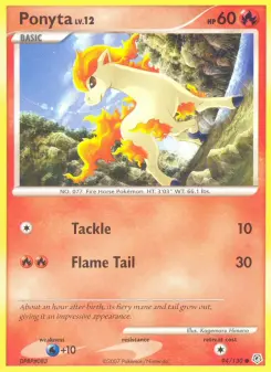 Pokémon-Karte Ponyta 094/130