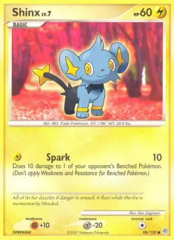 Pokémon-Karte Shinx 098/130