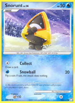 Pokémon-Karte Snorunt 100/123