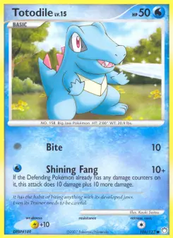 Pokémon-Karte Totodile 106/123
