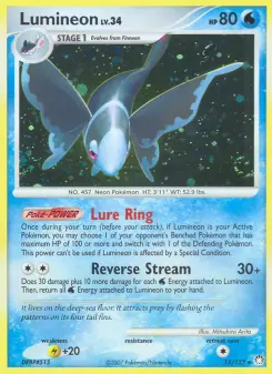 Pokémon-Karte Lumineon 011/123