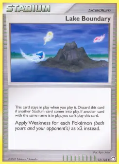 Pokémon-Karte Lake Boundary 112/123