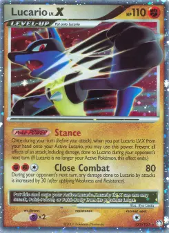 Pokémon-Karte Lucario 122/123