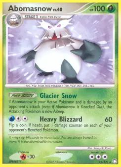 Pokémon-Karte Abomasnow 019/123