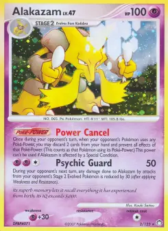 Pokémon-Karte Alakazam 002/123