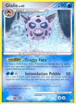 Pokémon-Karte Glalie 025/123