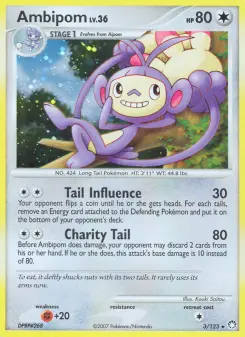 Pokémon-Karte Ambipom 003/123
